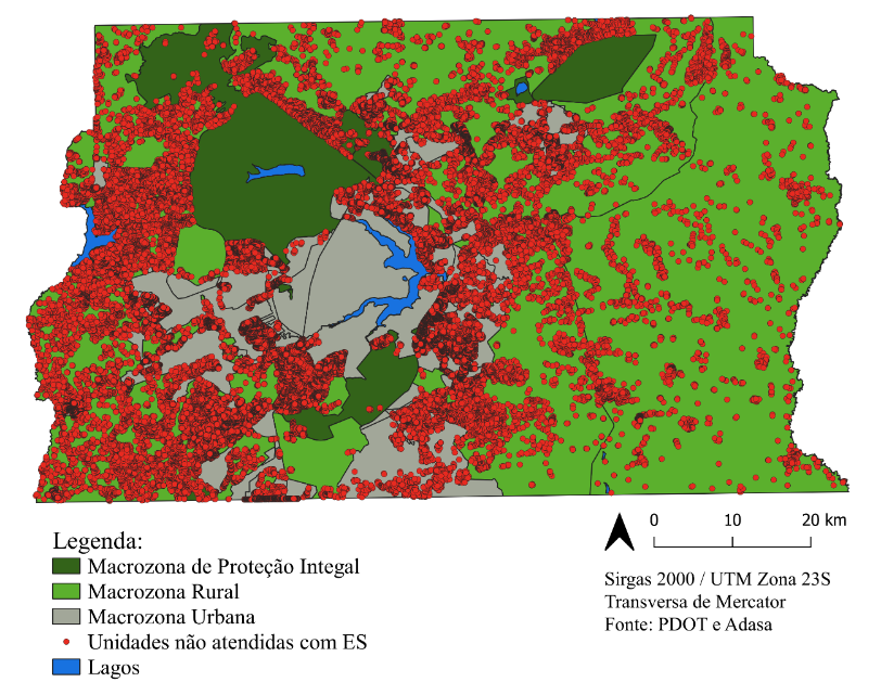 Material visual do estudo de Análise de Impacto Regulatório da ADASA